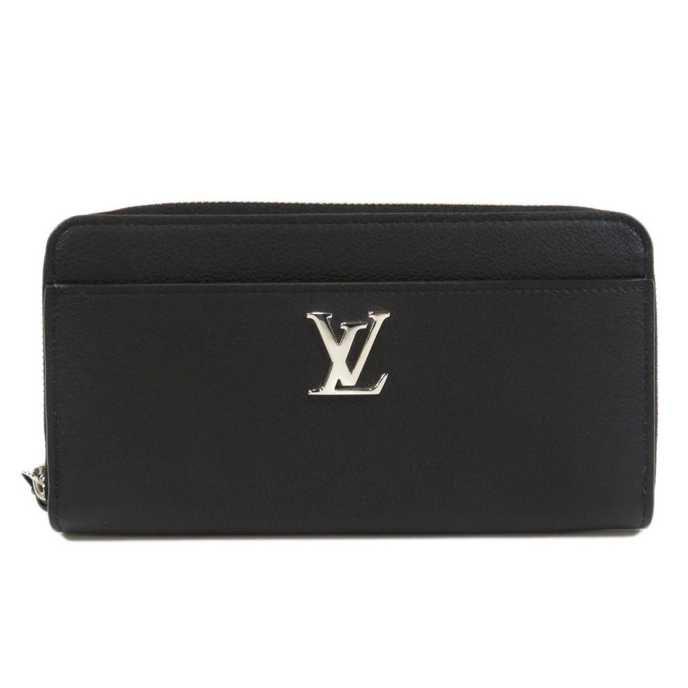 Louis Vuitton Zippy Lock Me Long Wallet With Coin Purse Taurillon